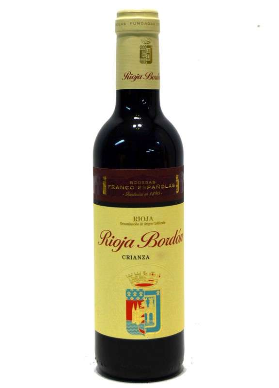 Rioja Bordón 37.5 cl.